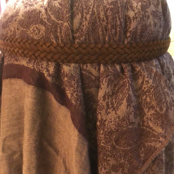 Vintage Brown Braided Unisex Belt 40”Long 1” wide - Picture 4 of 7